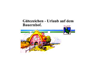 Urlaub auf dem Bauernhof