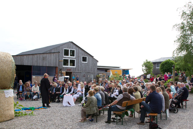 Gottesdienst beim Tag des offenen Hofes