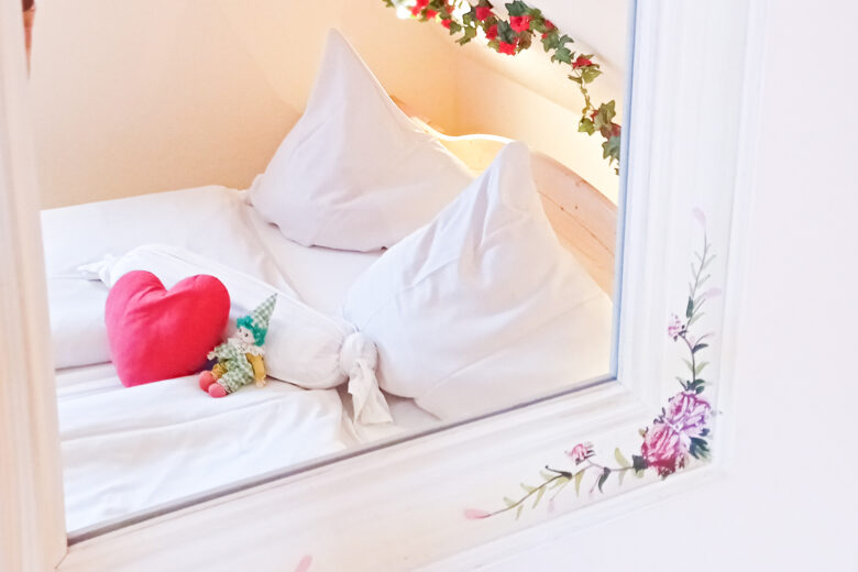 Schlafzimmer Ferienwohnung Wattenlöper