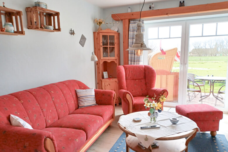 Ferienwohnung Klabautermann - Wohnzimmer