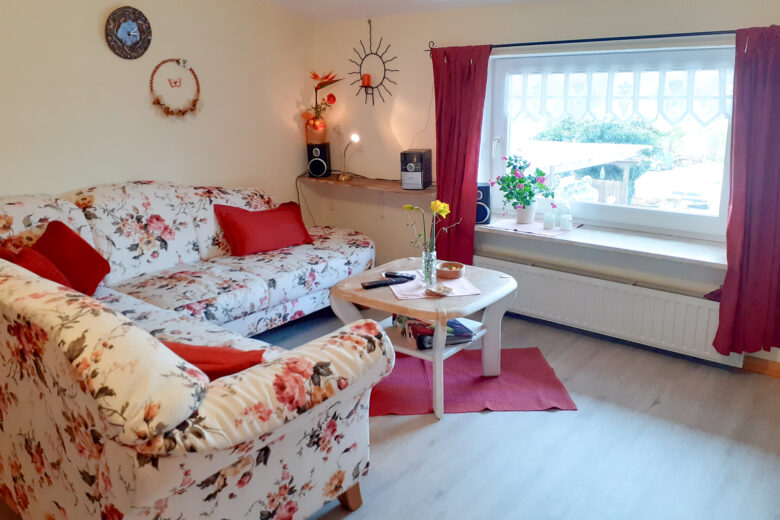 Ferienwohnung Schimmelreiter - Wohnzimmer