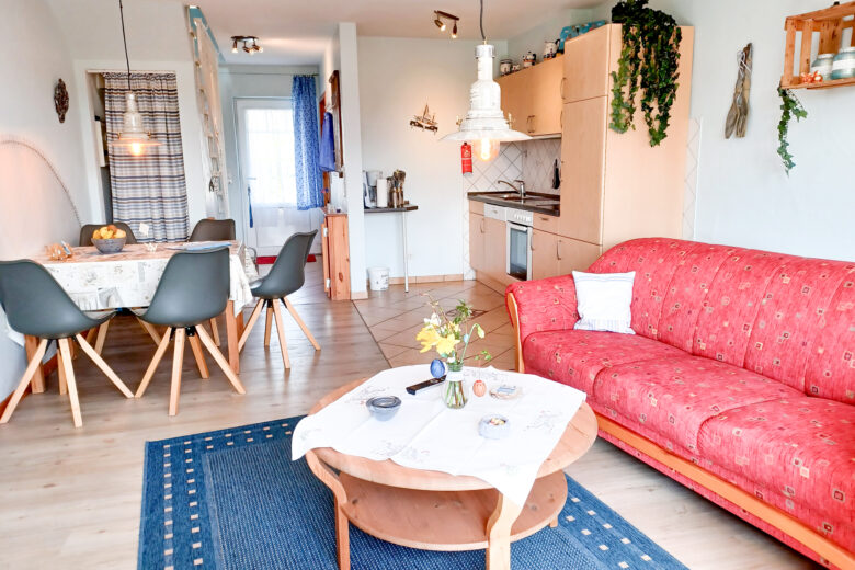 Ferienwohnung Klabautermann - Wohnküche