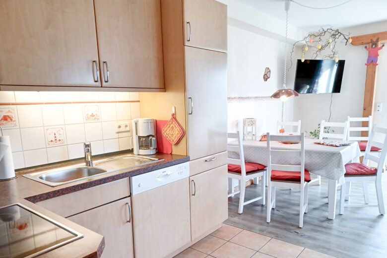 Ferienwohnung Meerjungfrau - Küche
