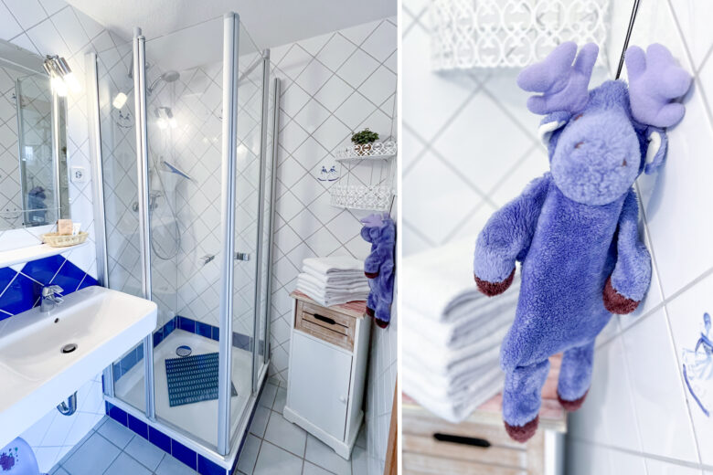 Ferienwohnung Deichgraf - Badezimmer