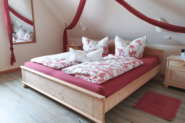 Ferienwohnung Meerjungfrau - Schlafzimmer