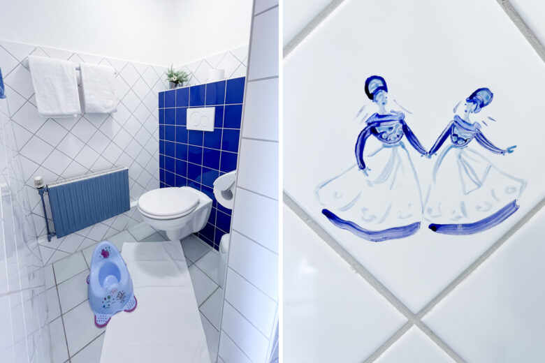 Ferienwohnung Deichgraf - Badezimmer