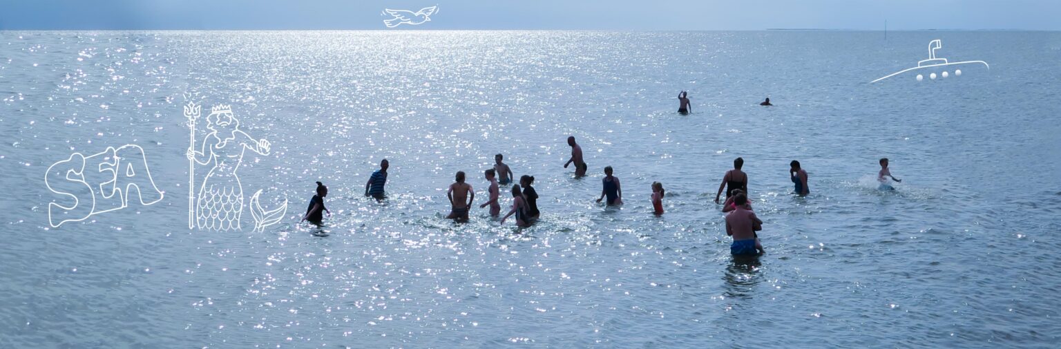 Anbaden in der Nordsee - Ferienhof Landfrieden