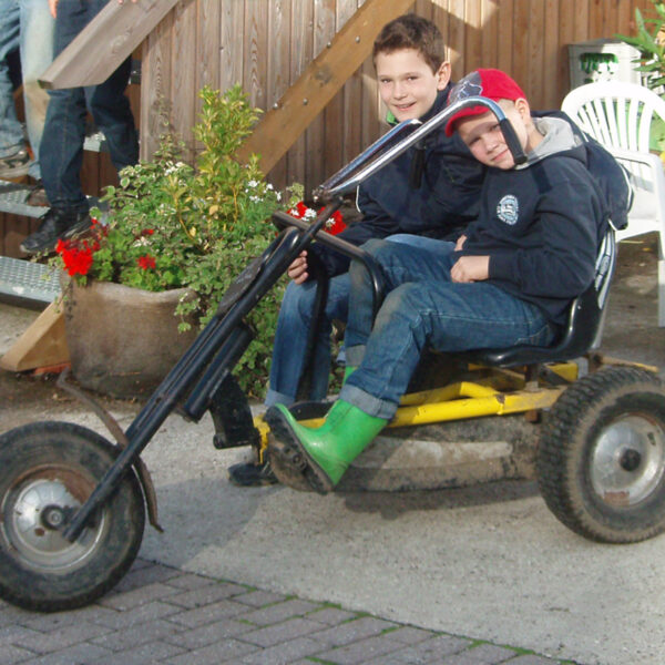 Gokart Spaß auf Ferienhof Landfrieden
