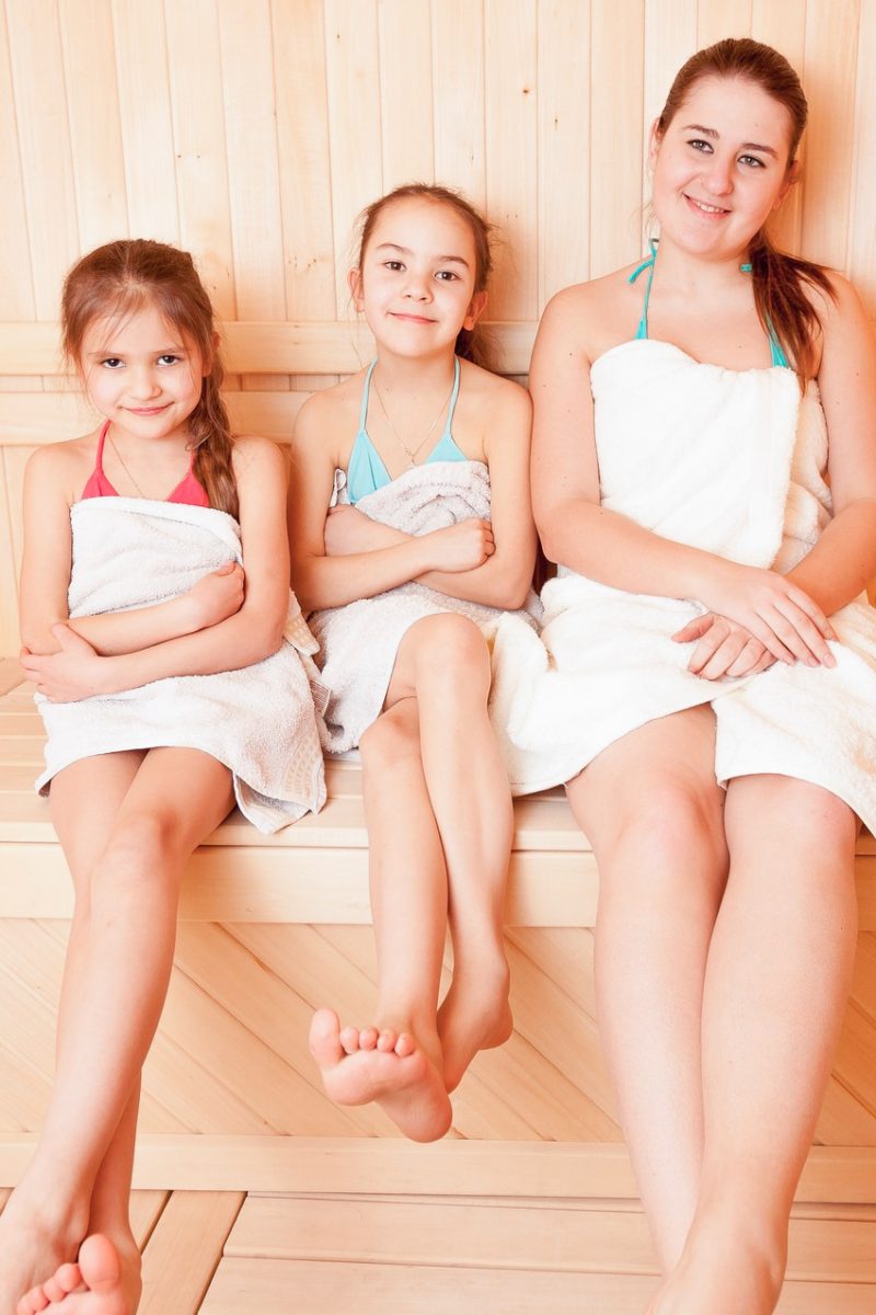 Sauna auf dem Ferienhof Landfrieden